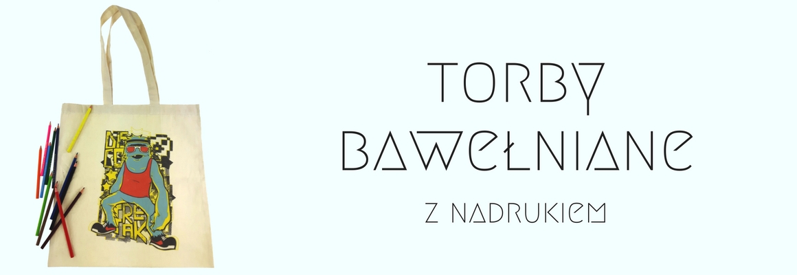 Torby bawełniane z nadrukiem