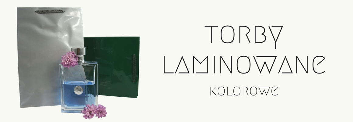 Torby laminowane kolorowe