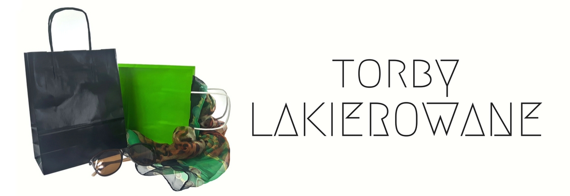 Torby lakierowane z uchwytem skręcanym